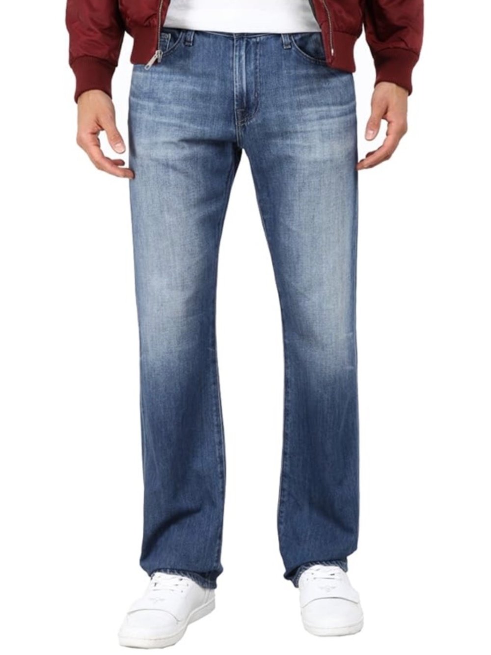 NWT AG Adriano Goldschmied Men's The Protege Straight-Leg Jean In 17Y-Mon Sz 33